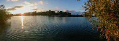 Etang de Paloumey   Coucher de soleil (2).